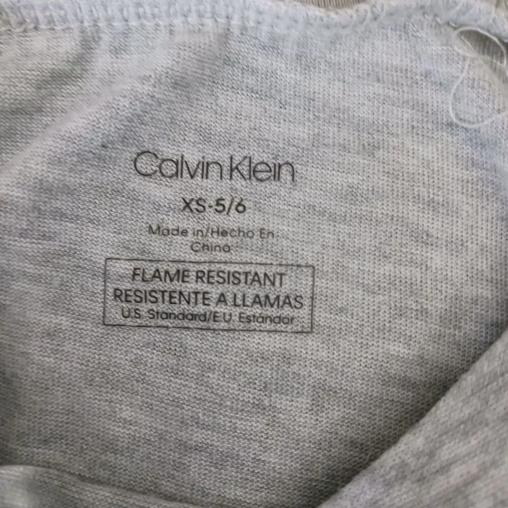 Calvin Klein Boys PJ Pajama Top Size XS 5/6